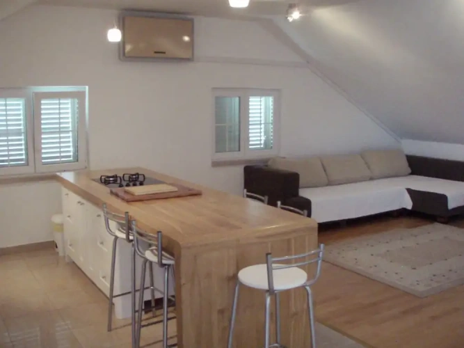Deluxe Penthouse room with balcony and with sea view