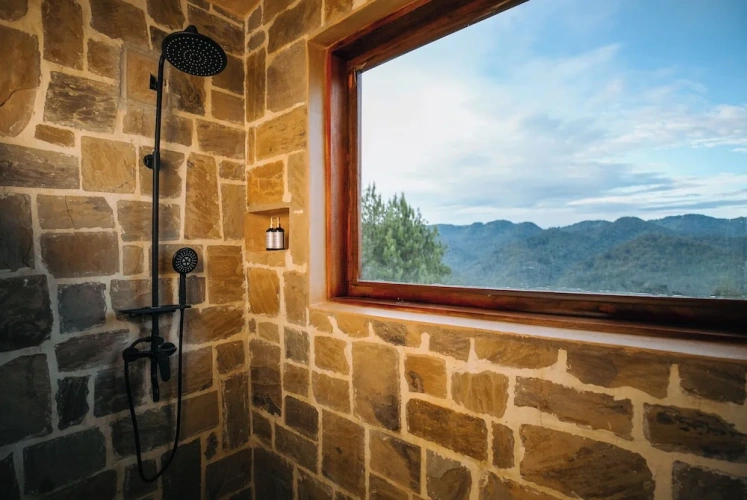 Standard Double room with balcony and with mountain view
