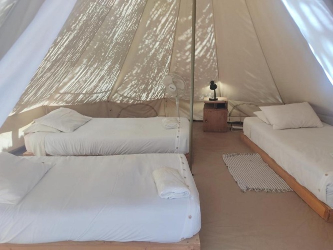 Tent with view
