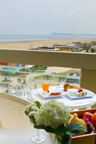 Standard Double room with balcony and with sea view