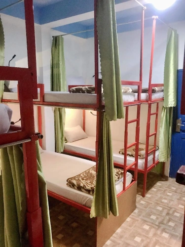 Bed in Dorm with view