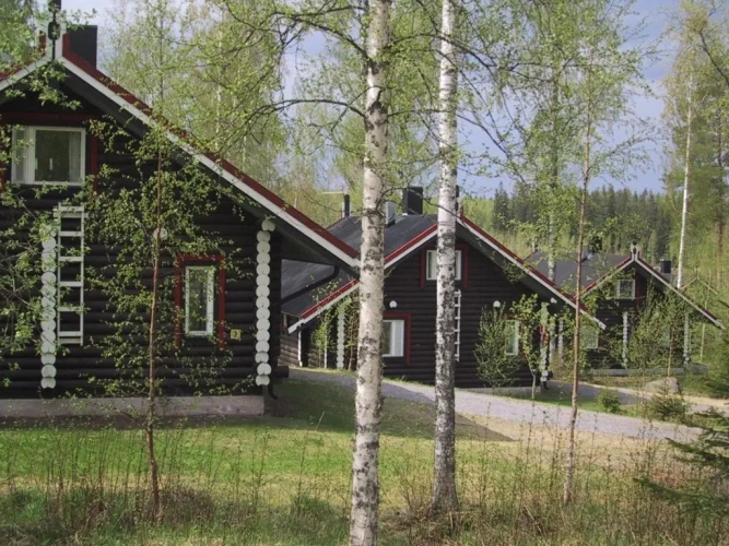 Cottage with balcony