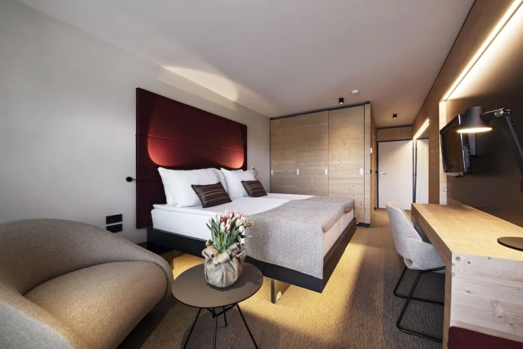 Standard Double room with balcony and with park view