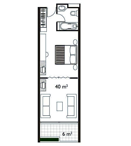 Family Suite with sea view