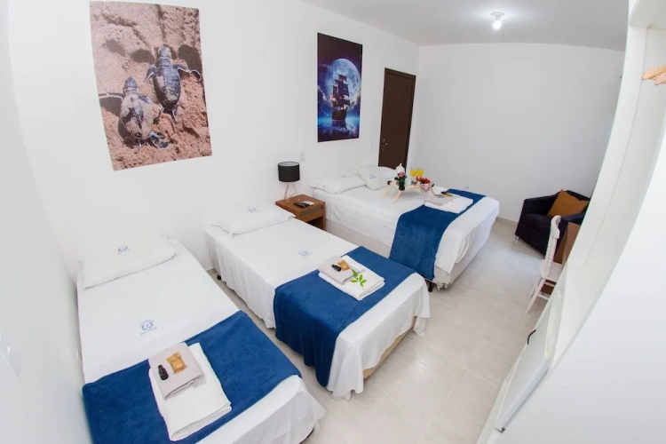 Standard Quadruple room with balcony