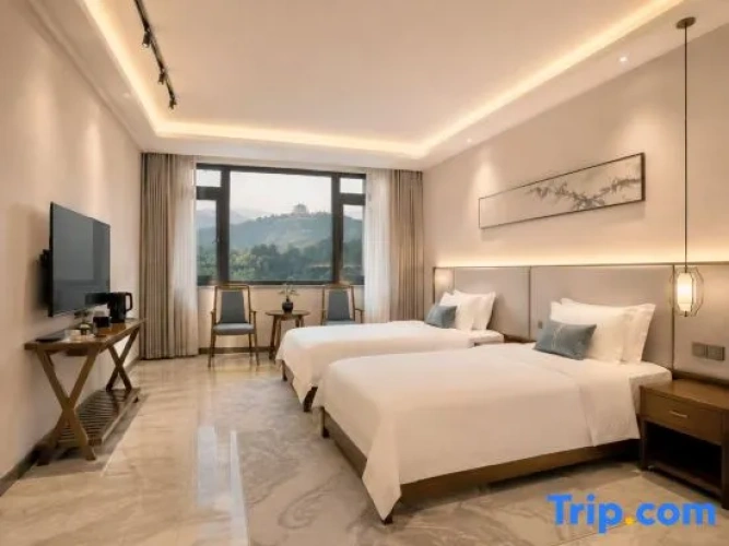 Standard Twin room with mountain view