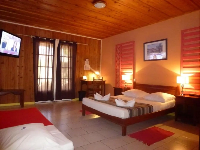 Standard Triple room with balcony and with view
