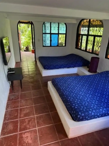 Economy Quadruple room with balcony