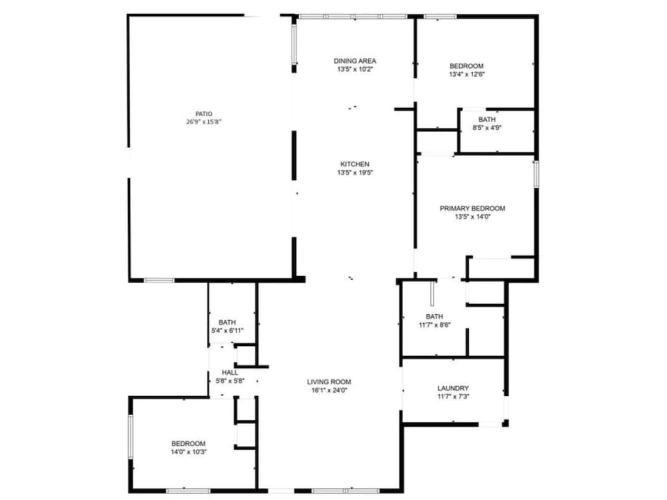 3 Bedrooms Cottage
