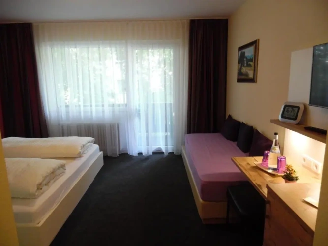 Standard Double room with balcony and with view
