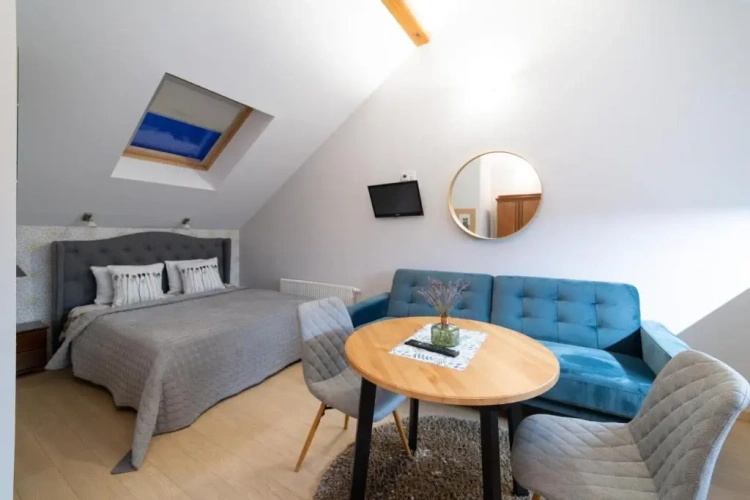 Economy Studio with balcony and with view