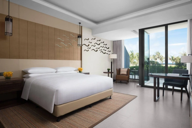 Deluxe Double room with balcony and with garden view