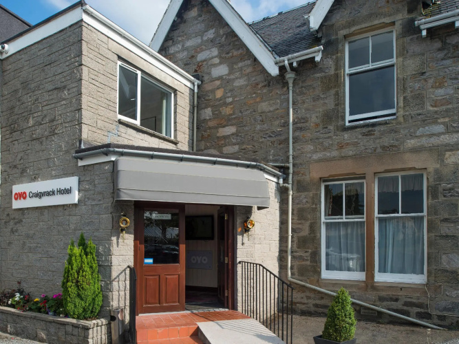 Craigvrack Hotel and Restaurant near Pitlochry Hospital