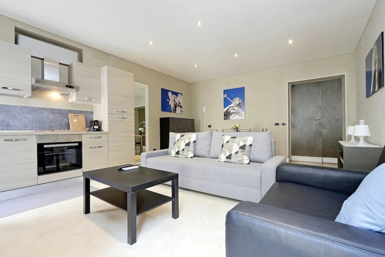 Spanish Steps Modern Apartment Balcony