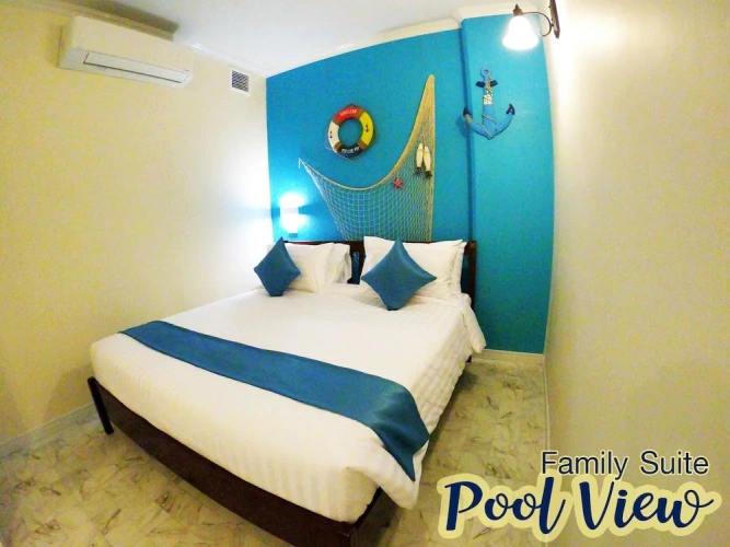 2 Bedrooms Standard Double Family room with balcony