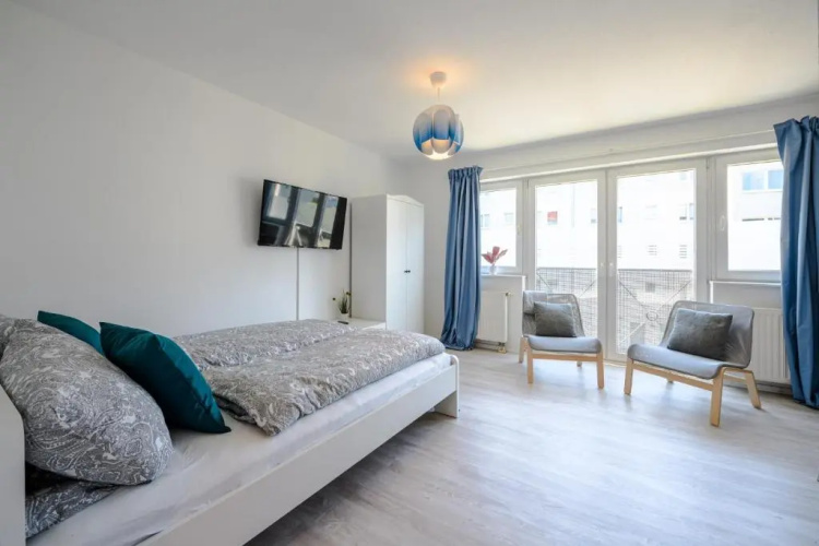 Helles Apartment in TOP-Lage mit Parkplatz