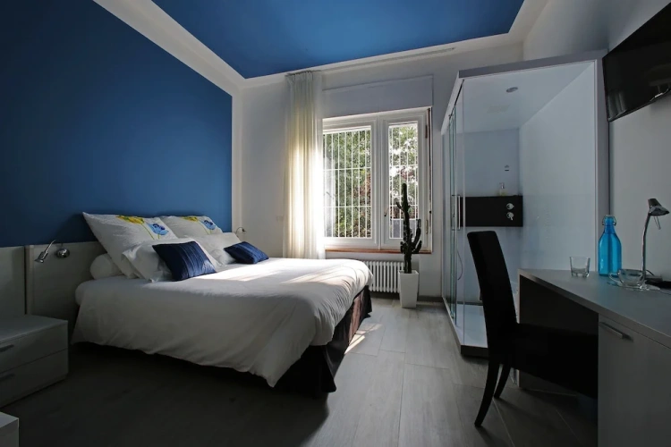 Deluxe Double room with balcony and with garden view
