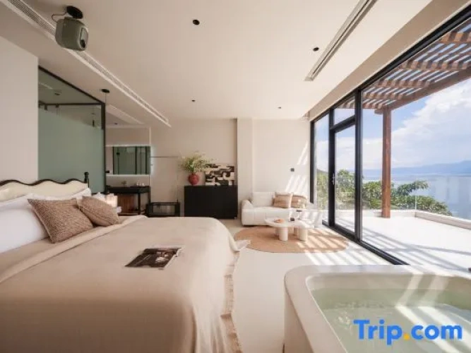 Standard Double room with balcony and with sea view