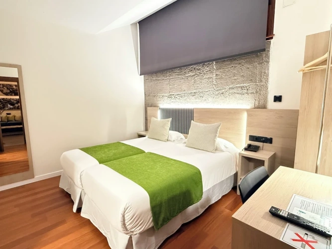 Standard Twin room with city view