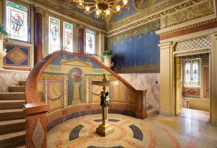 Villa Cortine Palace HotelOver view