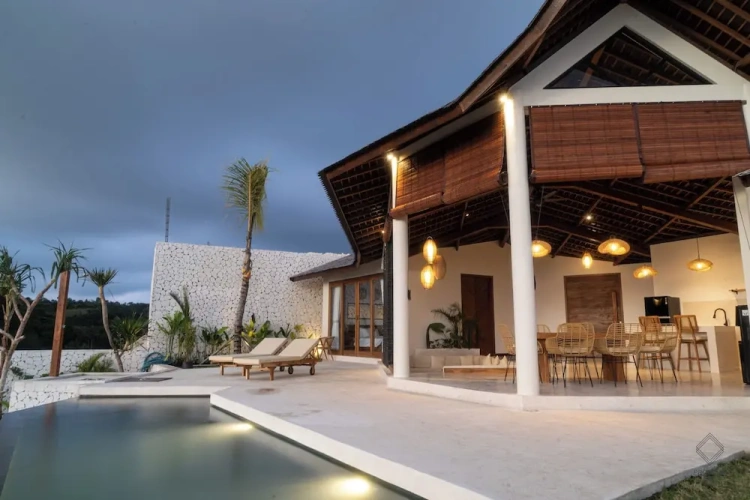 2 Bedrooms Luxury Quadruple Villa with partial sea view