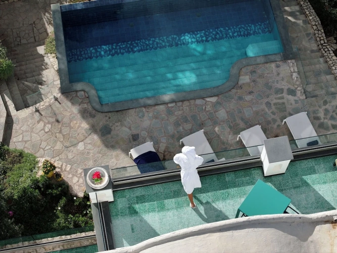 Luxury Double Suite with balcony and with sea view