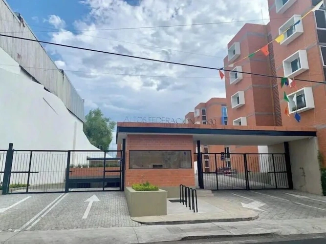 Outside