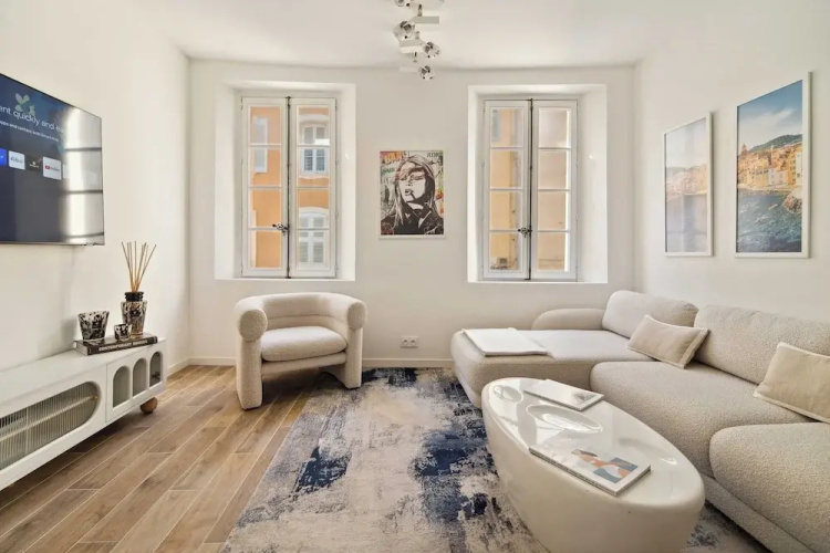 Elegant Appt- AC- 1br/2p - Centre St Tropez