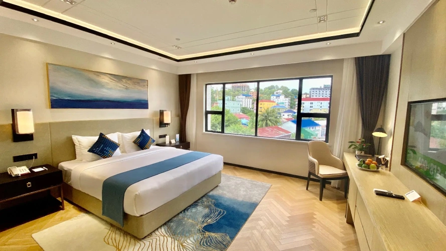 1 Bedroom Deluxe Double room with city view