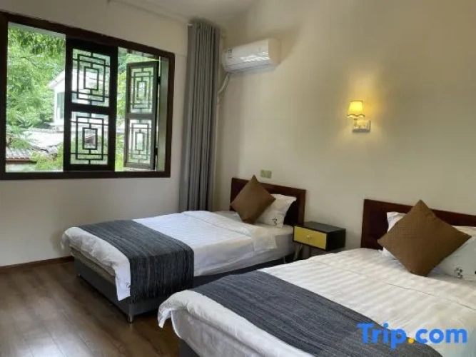 Standard Twin room with mountain view