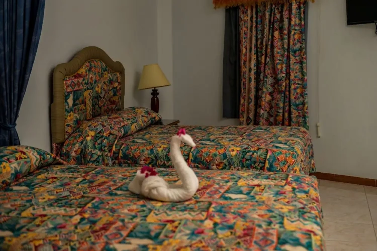 Deluxe Quadruple room with garden view