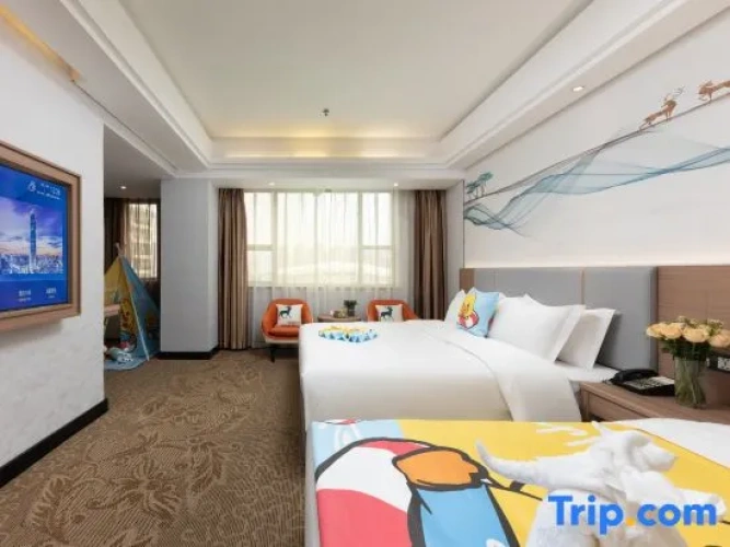 Standard Twin room with balcony and with view
