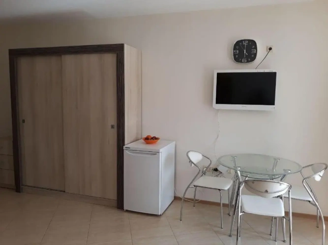 Studio with balcony and with view