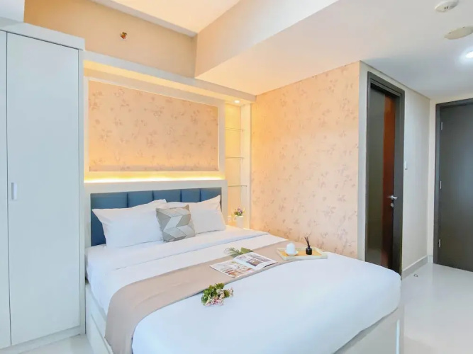 Cream Toned And Compact Studio Apartment Pollux Chadstone