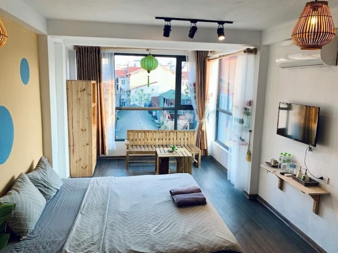 Superior Double room with balcony and with city view