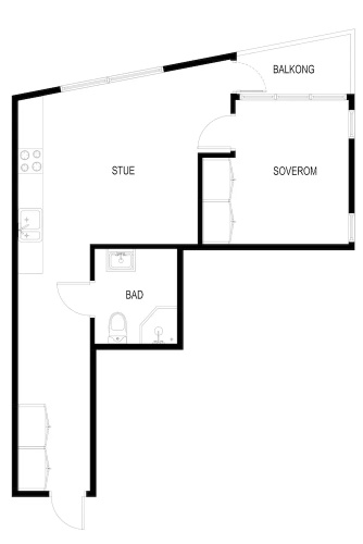 1 Bedroom Apartment