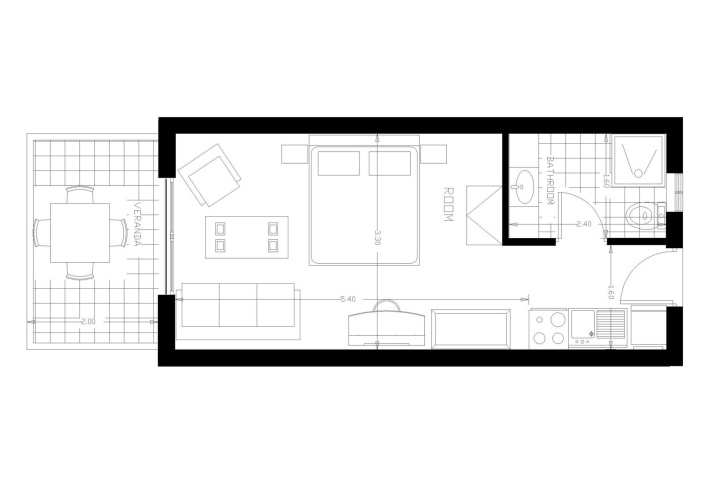 Superior room with sea view