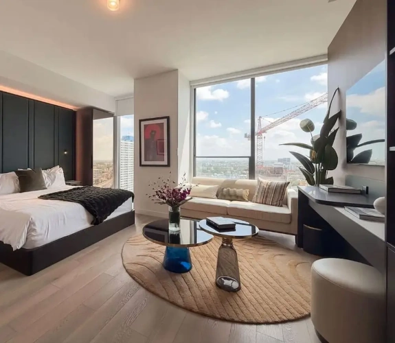 Luxury Double Studio with city view