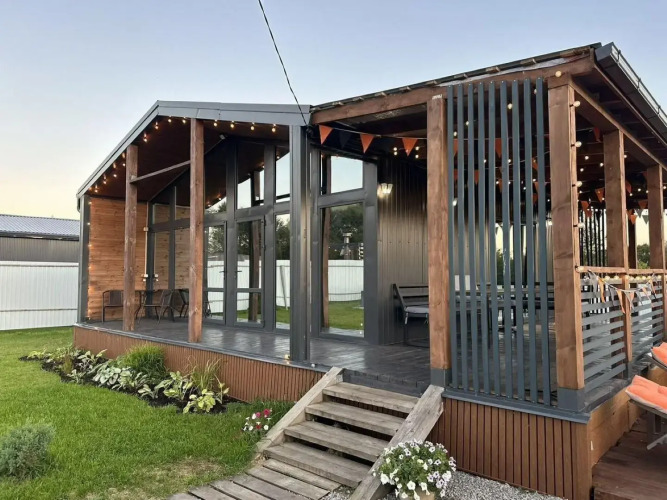 Фотография номера Коттеджа Частный дом с баней и чаном Загородный оазис