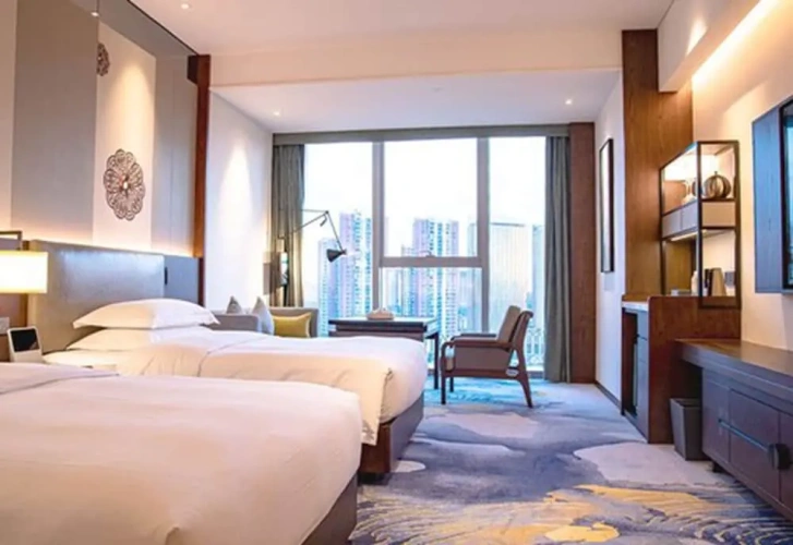 Standard Twin room with city view