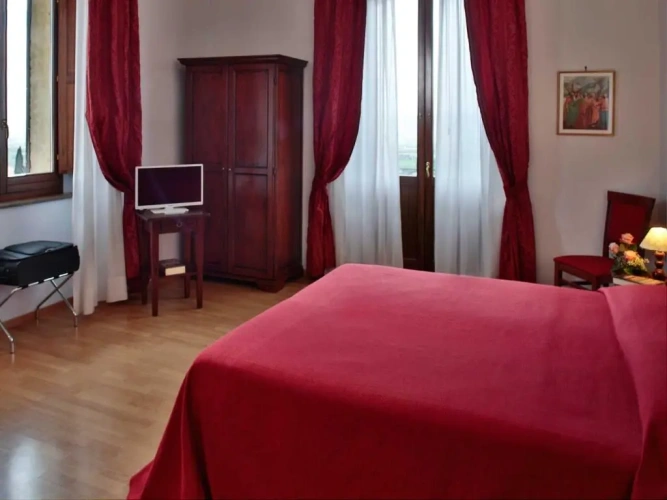 Standard Double room with balcony and with view