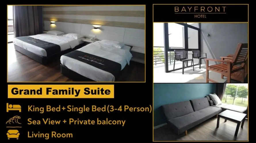 Grand Family Suite with sea view