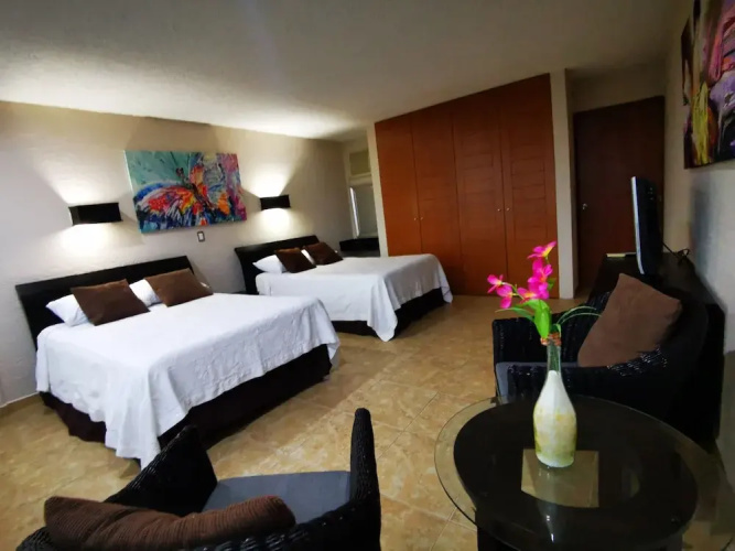 Cozy Studio In Beachfront Condominium
