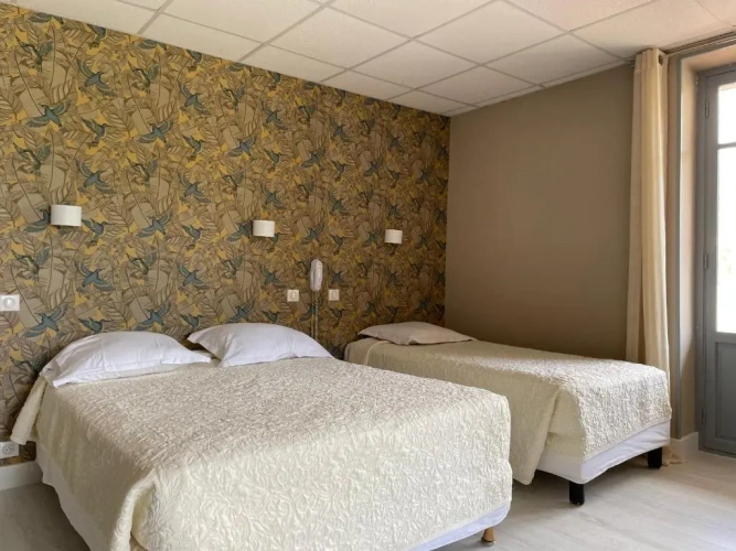 Standard Twin room with balcony and with view