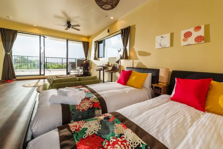 Economy Twin room with sea view