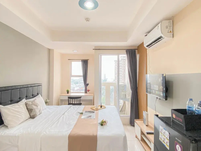 Basic Style Studio At Apartment Belmont Residence Puri