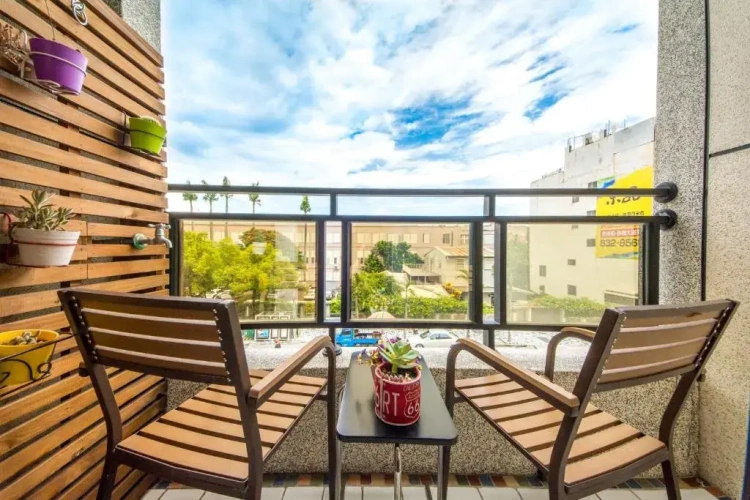 Standard Quadruple room with balcony and with view