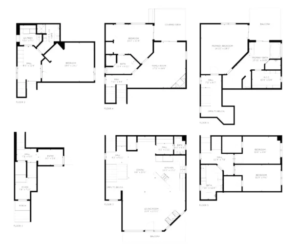 5 Bedrooms Villa with balcony