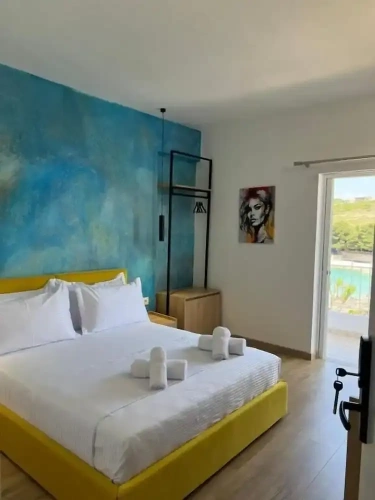 Deluxe Double room with balcony and with sea view
