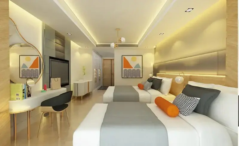 2 Bedrooms Standard Double Family room